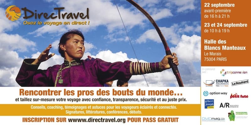 Salone DirecTravel a Parigi dal 22 al 24 settembre 2017